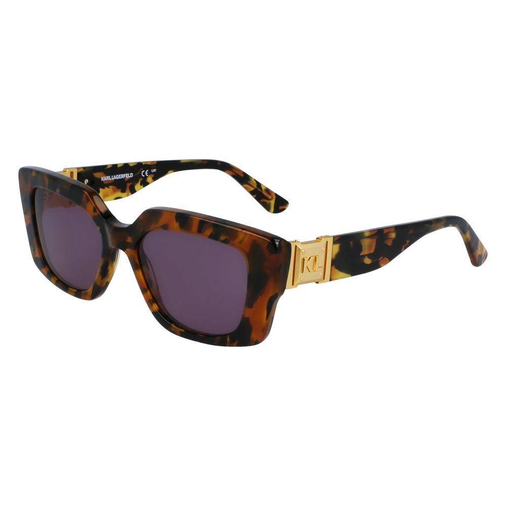 Дамски слънчеви очила Women’s sunglasses KARL LAGERFELD KL6125S234 Brown angled view