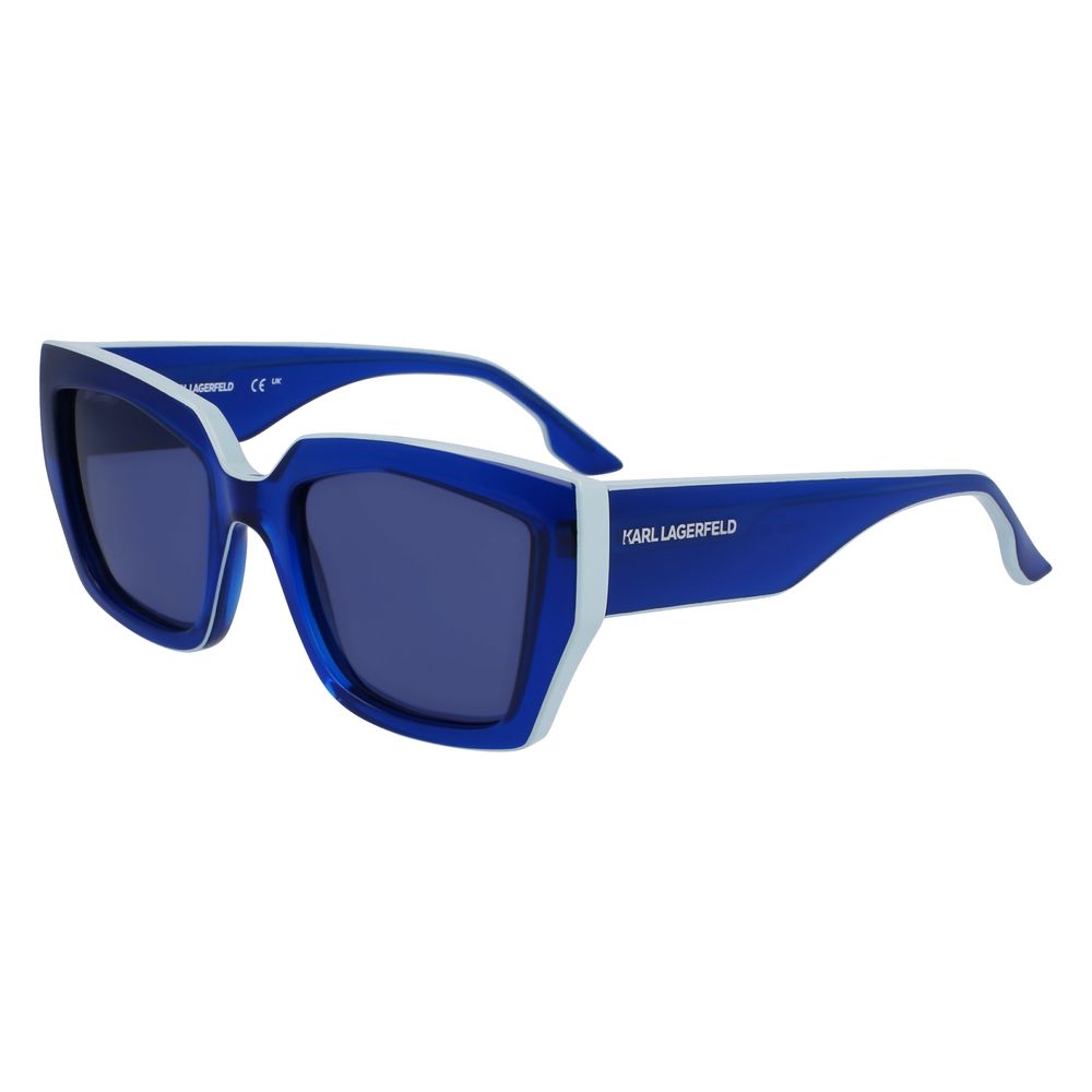 Дамски слънчеви очила Women’s sunglasses KARL LAGERFELD KL6143S400 Blue angled view