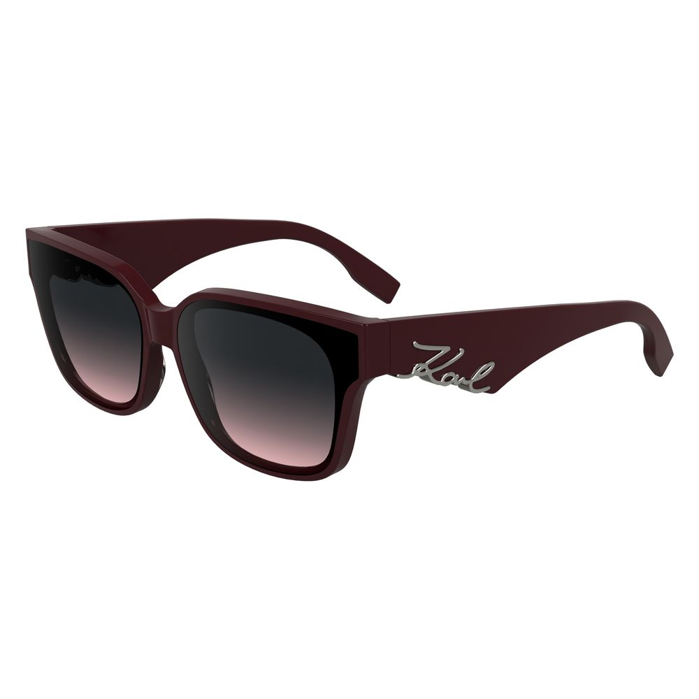 Дамски слънчеви очила Women’s sunglasses KARL LAGERFELD KL6161S601 Burgundy angled view