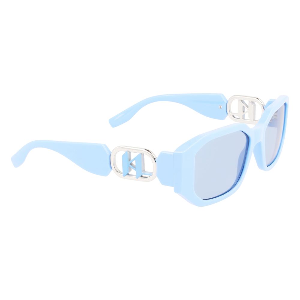 Дамски слънчеви очила Women’s sunglasses Karl Lagerfeld KL6085S450 Light Blue angled view