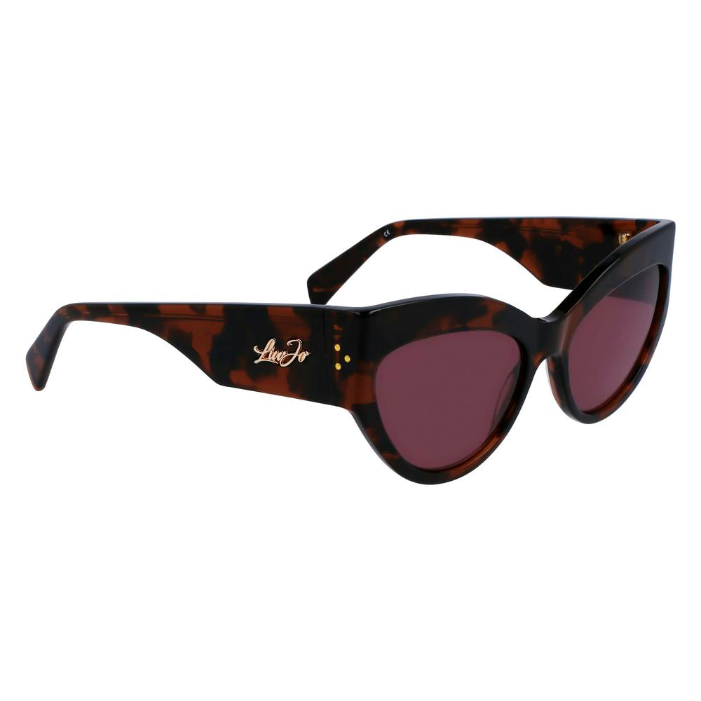 Дамски слънчеви очила Women’s sunglasses LIU JO LJ787S242 Brown angled view