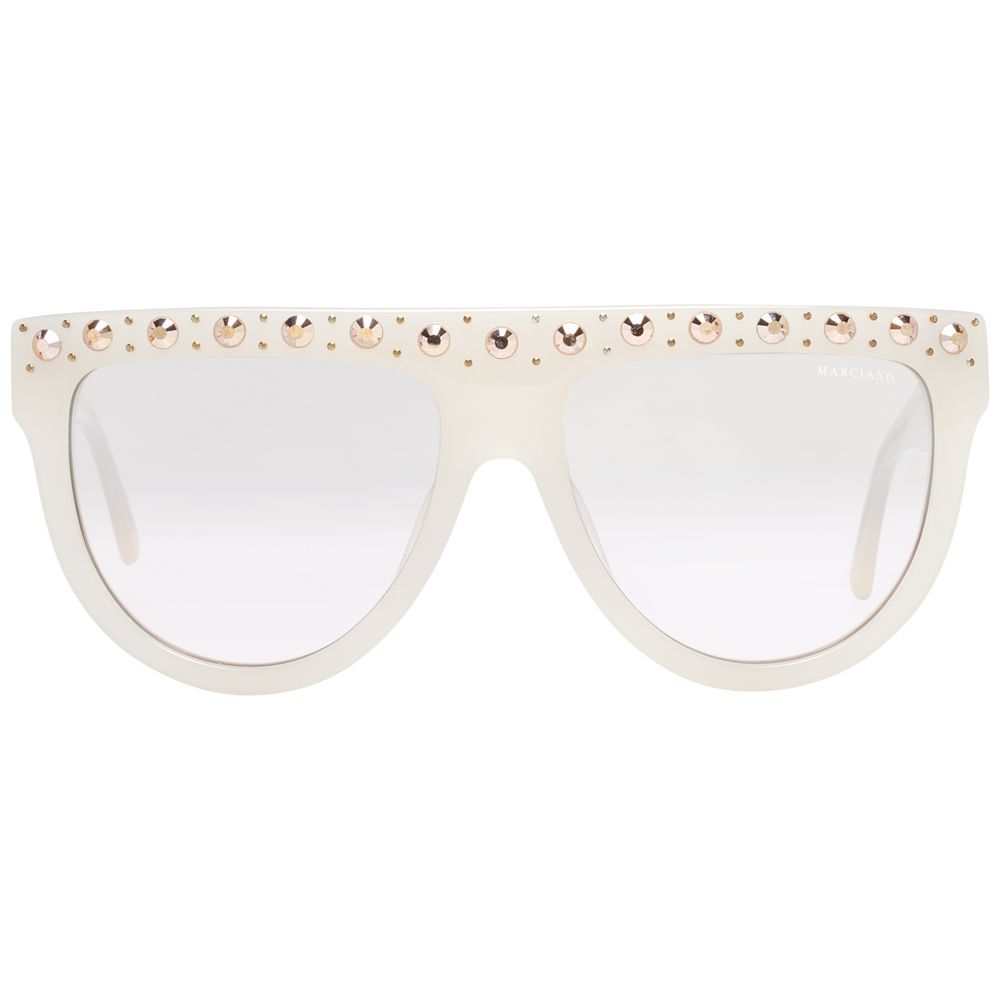Дамски слънчеви очила Women’s sunglasses Marciano by Guess GM0795 25F White front view