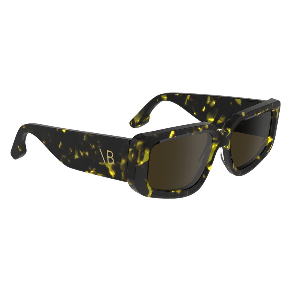Дамски слънчеви очила Women’s sunglasses VICTORIA BECKHAM VB670S 012 Black / Yellow Havana angled view