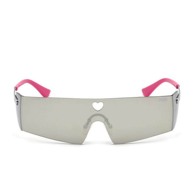 Дамски слънчеви очила Women's sunglasses VICTORIA’S SECRET PINK PK0008 16C Gray front view