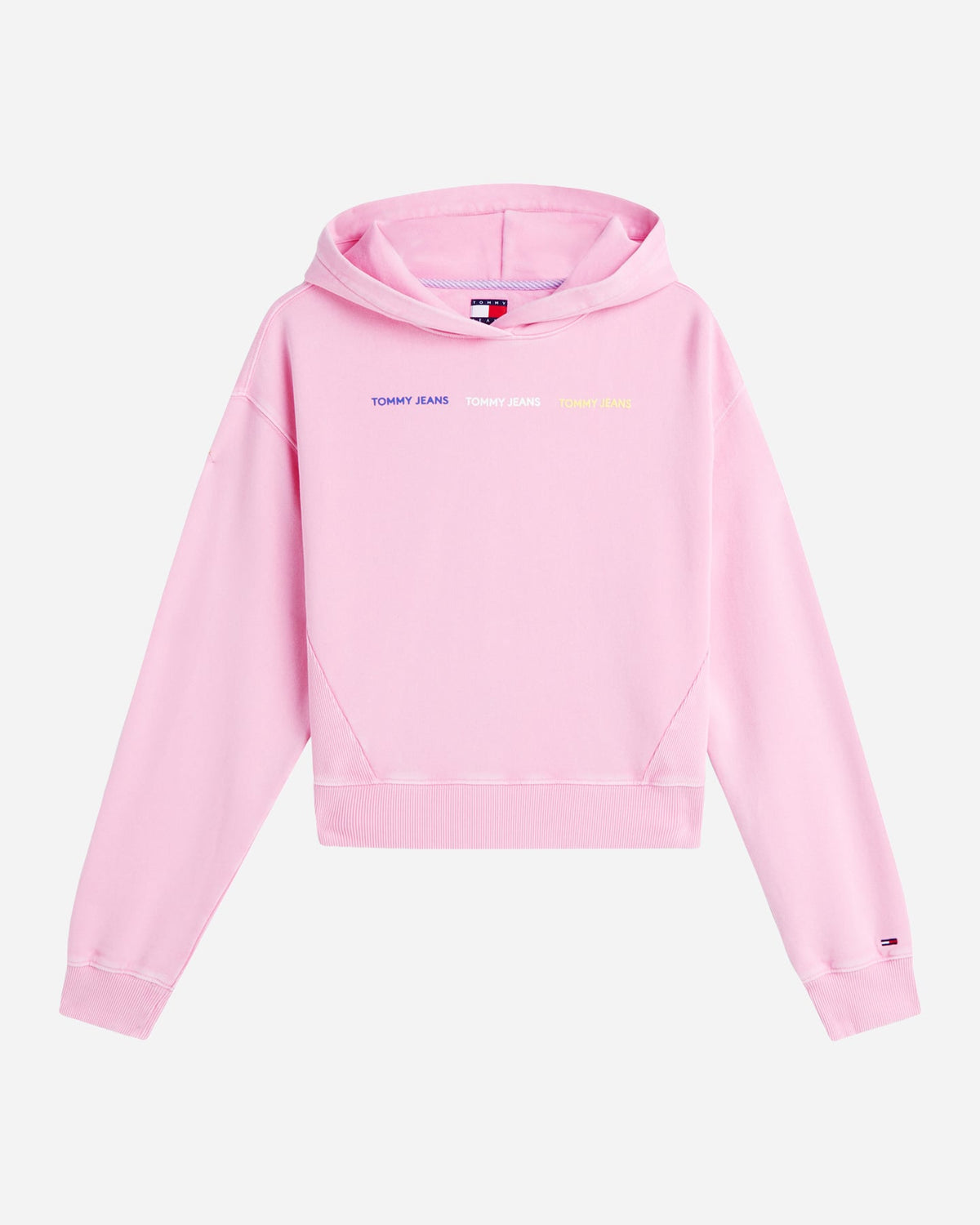 Дамски суичър Women’s sweatshirt Tommy Hilfiger Jeans DW0DW22906 TOU Pink top view