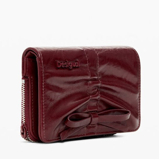 Дамско портмоне Women’s wallet Desigual
26SAYP123032 burgundy angled view