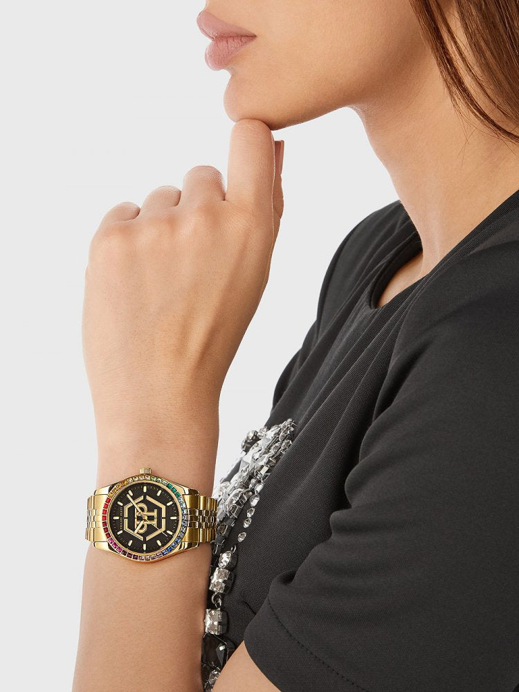 Дамски часовник Women’s watch Philipp Plein Plein Date Superlative PW2BA0623 lifestyle view