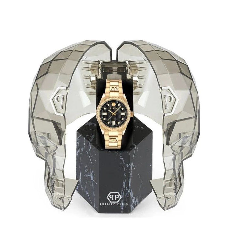 Дамски часовник Women’s watch Philipp Plein Queen PWCDA0624 Golden box view