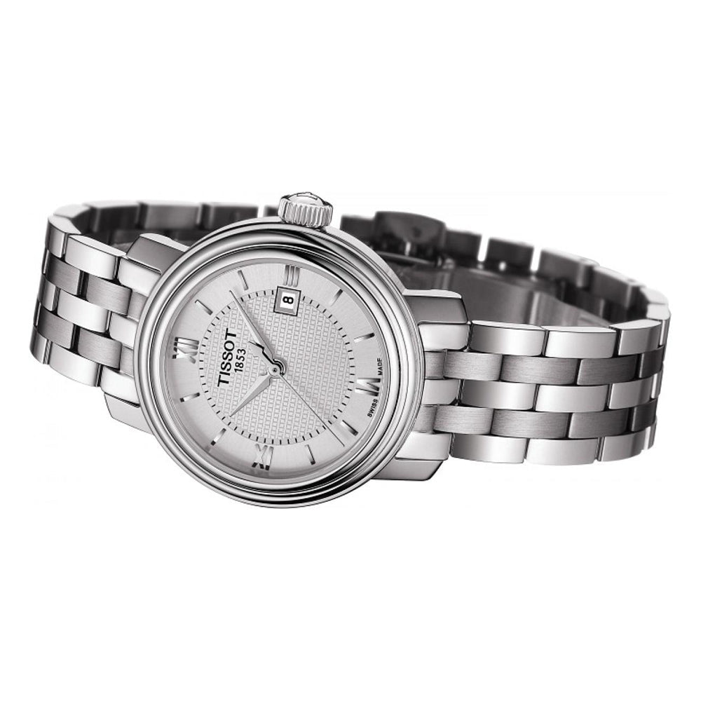 Дамски часовник Women’s watch Tissot Bridgeport Lady T0970101103800 Gray angled view