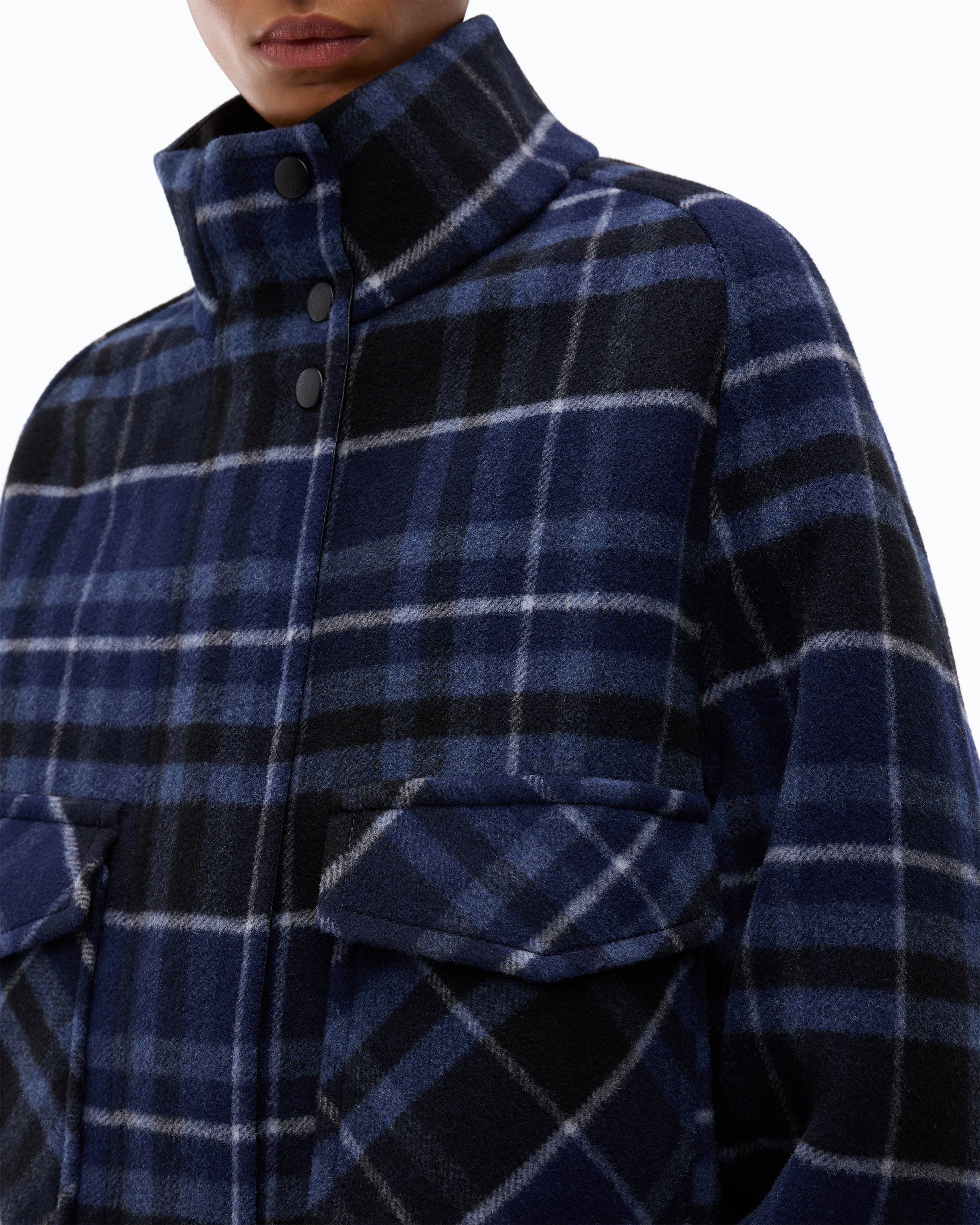 Дамско яке от мериносова вълна Women’s wool jacket Pinko 107572A3FW ZE9 close up view