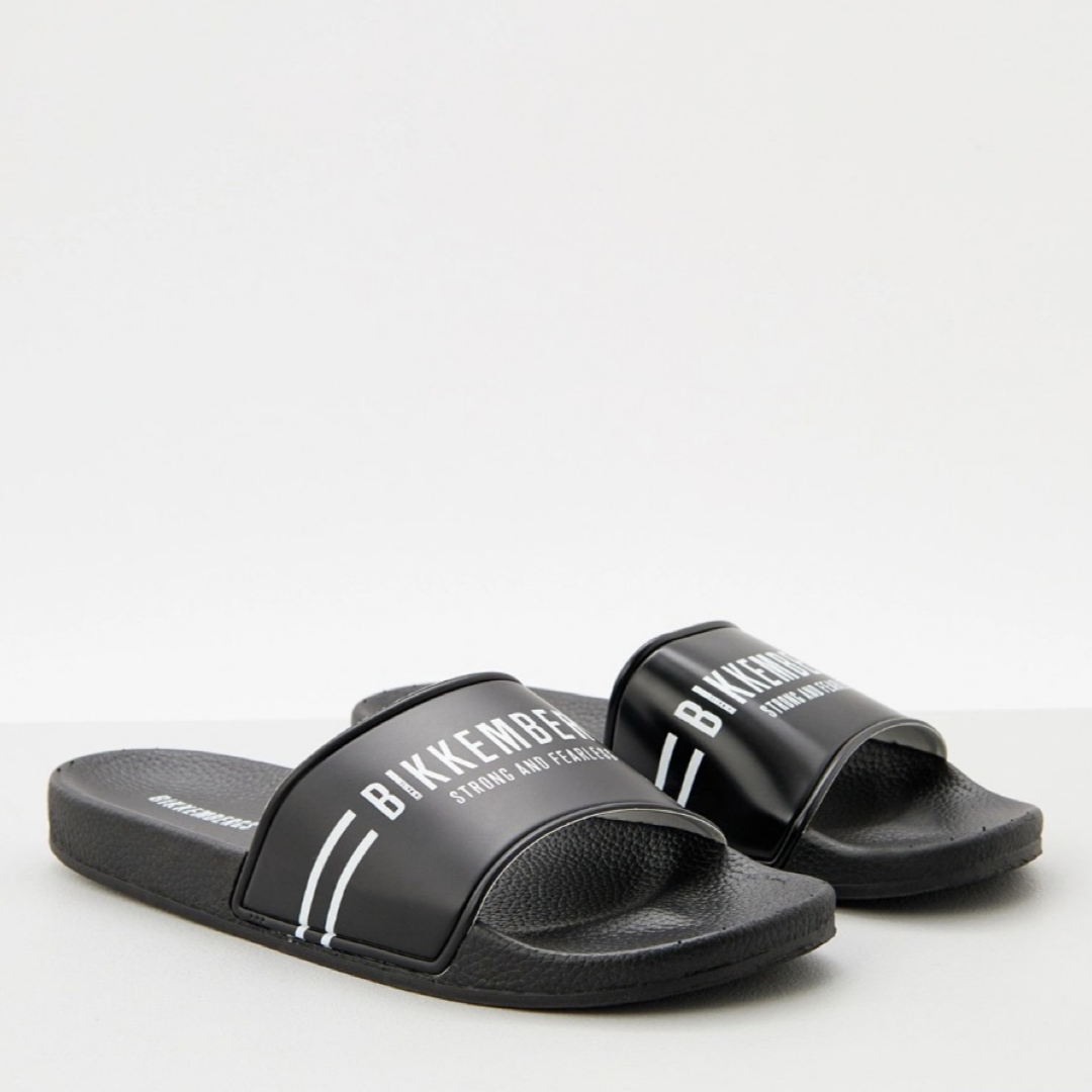 Мъжки черни чехли Bikkemebrsg BKK3MSR02