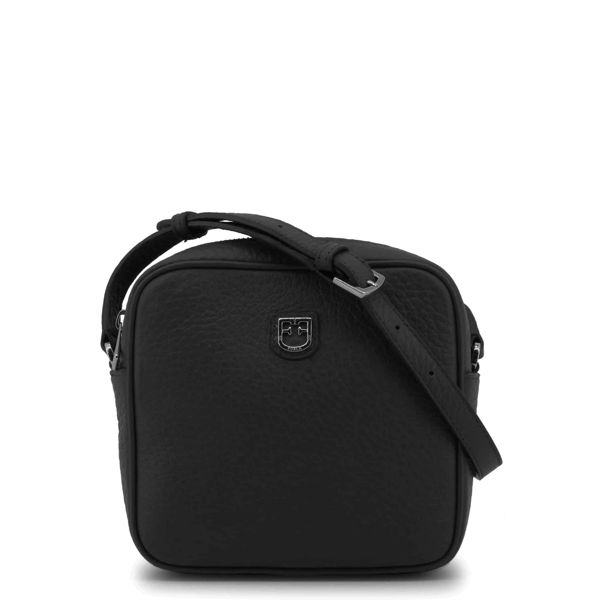 Дамска чанта Women’s crossbody bag Furla DOTTY WB00058 NERO front view