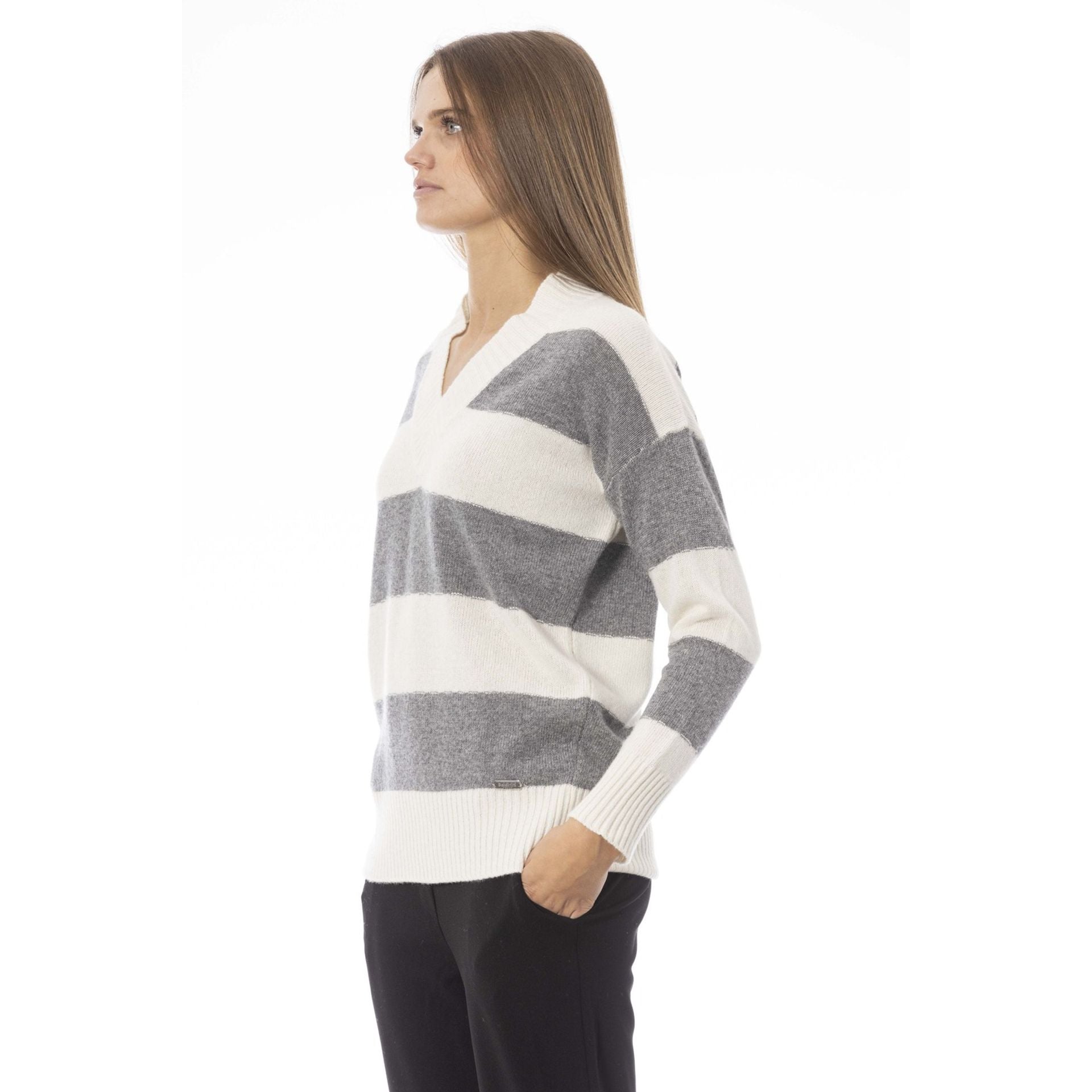 Дамски пуловер Women’s sweater Baldinini Trend NW1139 VOLTERRA side view