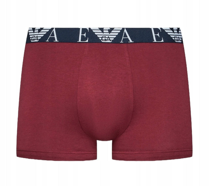 Мъжки боксерки 3 броя в кутия Emporio Armani 111473 3F715 13911 в бяло ; бордо
