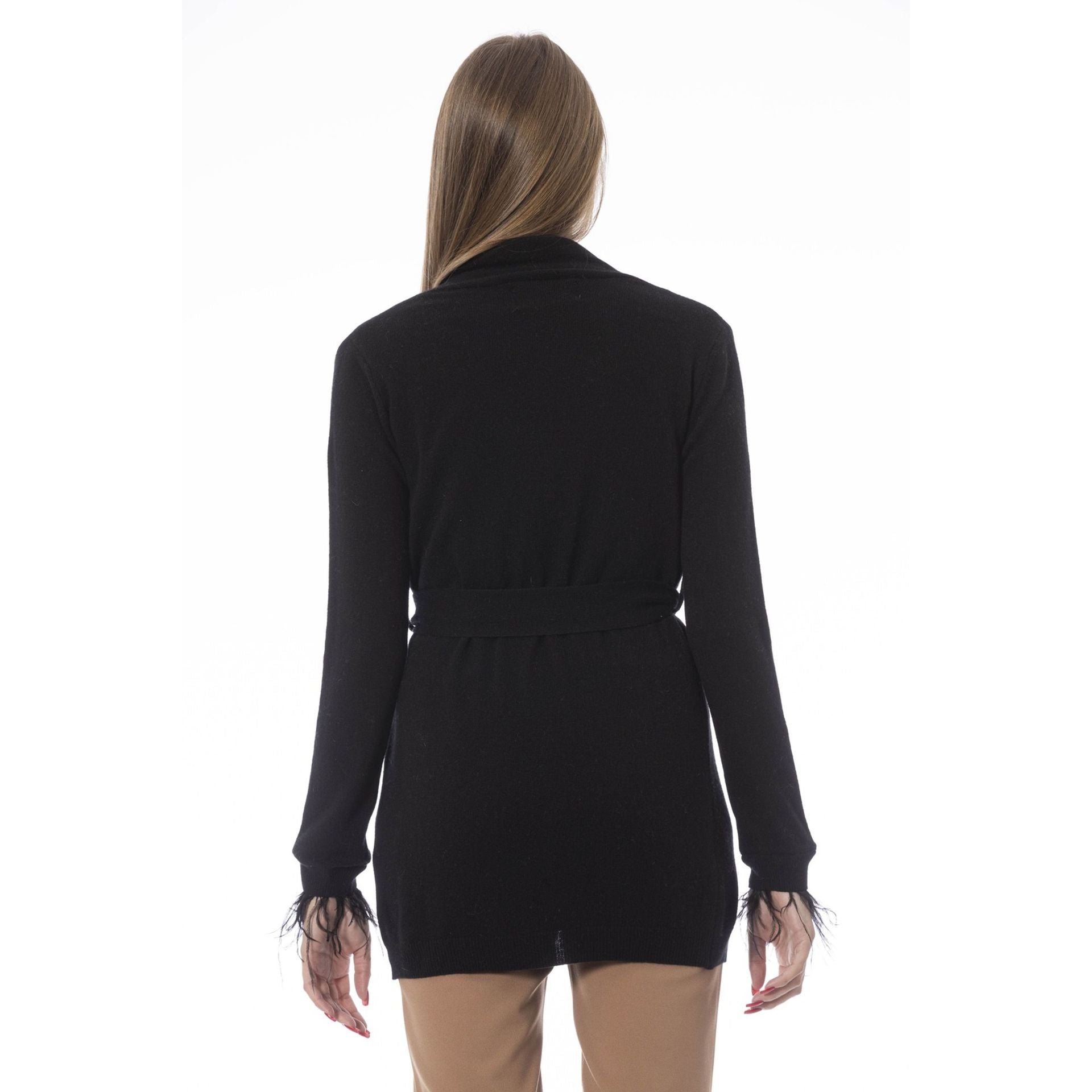 Дамска жилетка Women’s cardigan Baldinini Trend NW1183P VOLTERRA back view