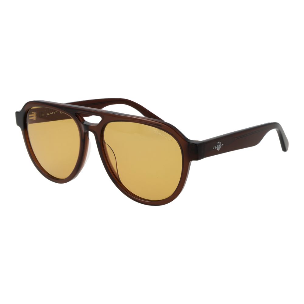Men's sunglasses Gant GA00010 5648E (Brown) Front View