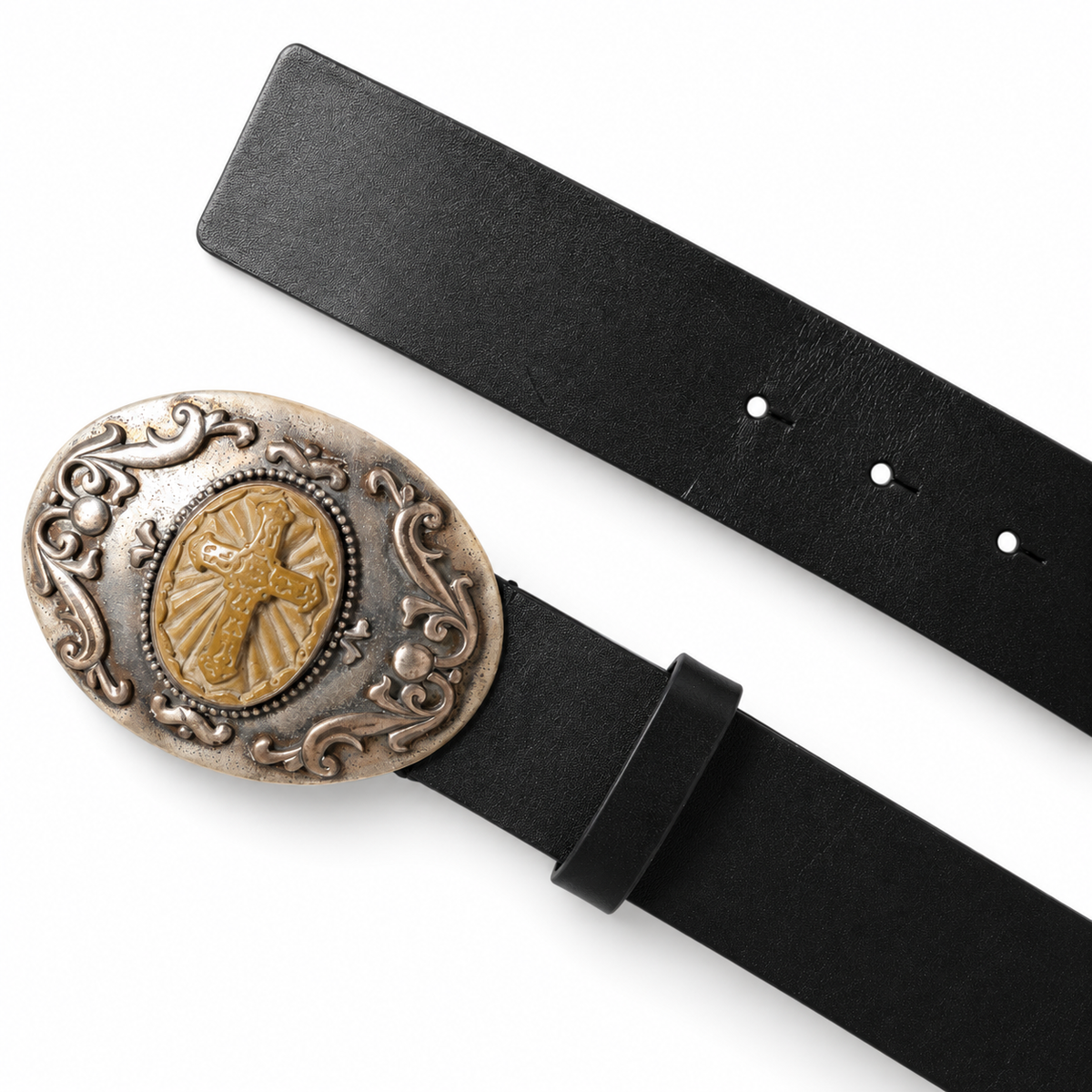 Men's belt Dolce & Gabbana SKU: BC1280 B5937 - product detail view
