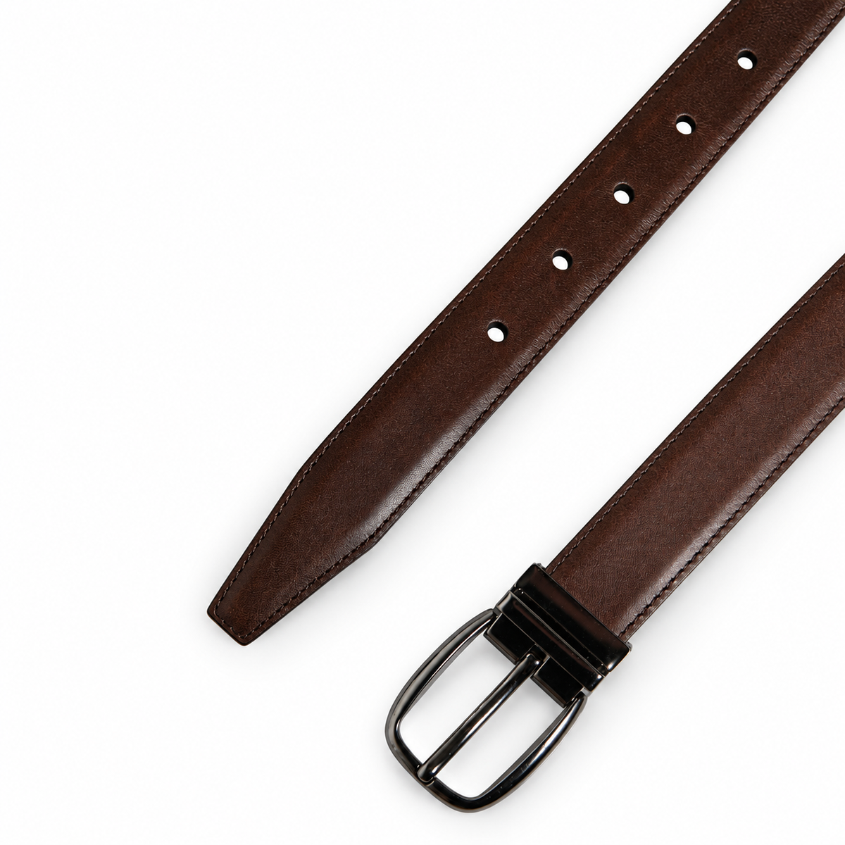 Men's belt Dolce & Gabbana SKU: BC4088 AC620 - buckle and belt tip view