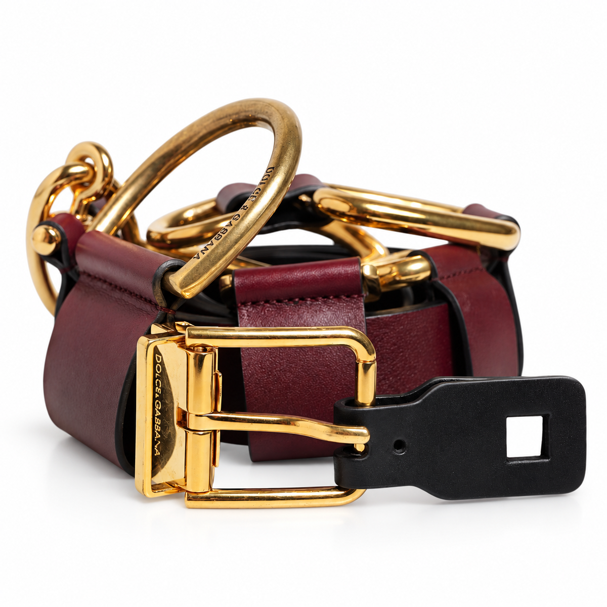 Men's belt Dolce & Gabbana SKU: BC4598 AO775 - front view