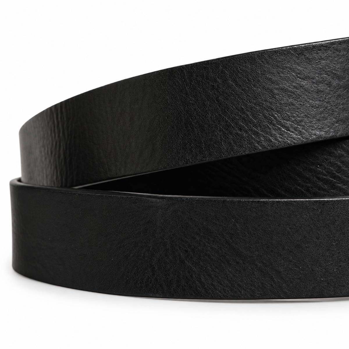 Dolce & Gabbana Black Double Strap Leather Silver Buckle Belt - BC4529 AV480 - view 5