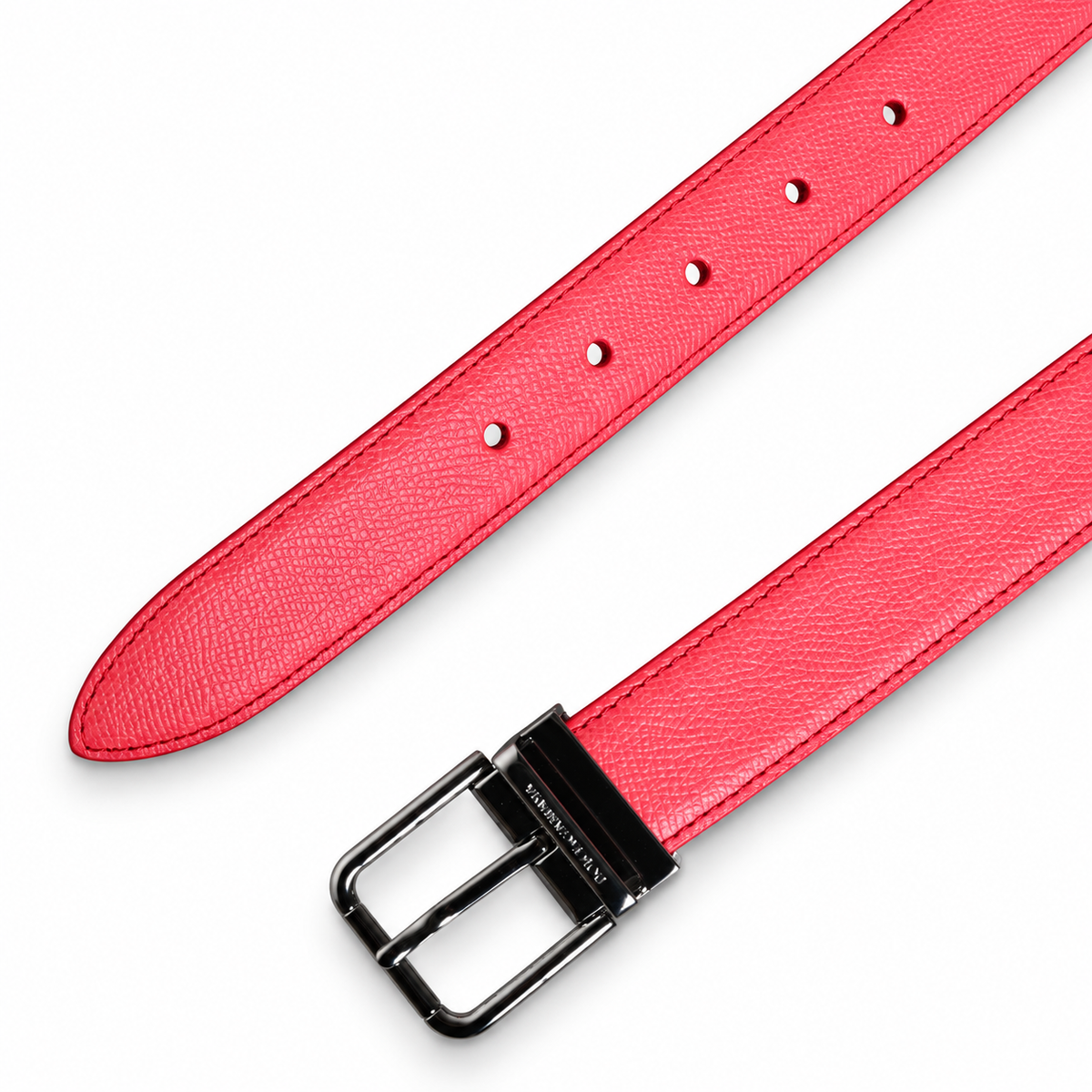 Women's belt Dolce & Gabbana SKU: BE1359 B5373 top view of buckle and belt tip