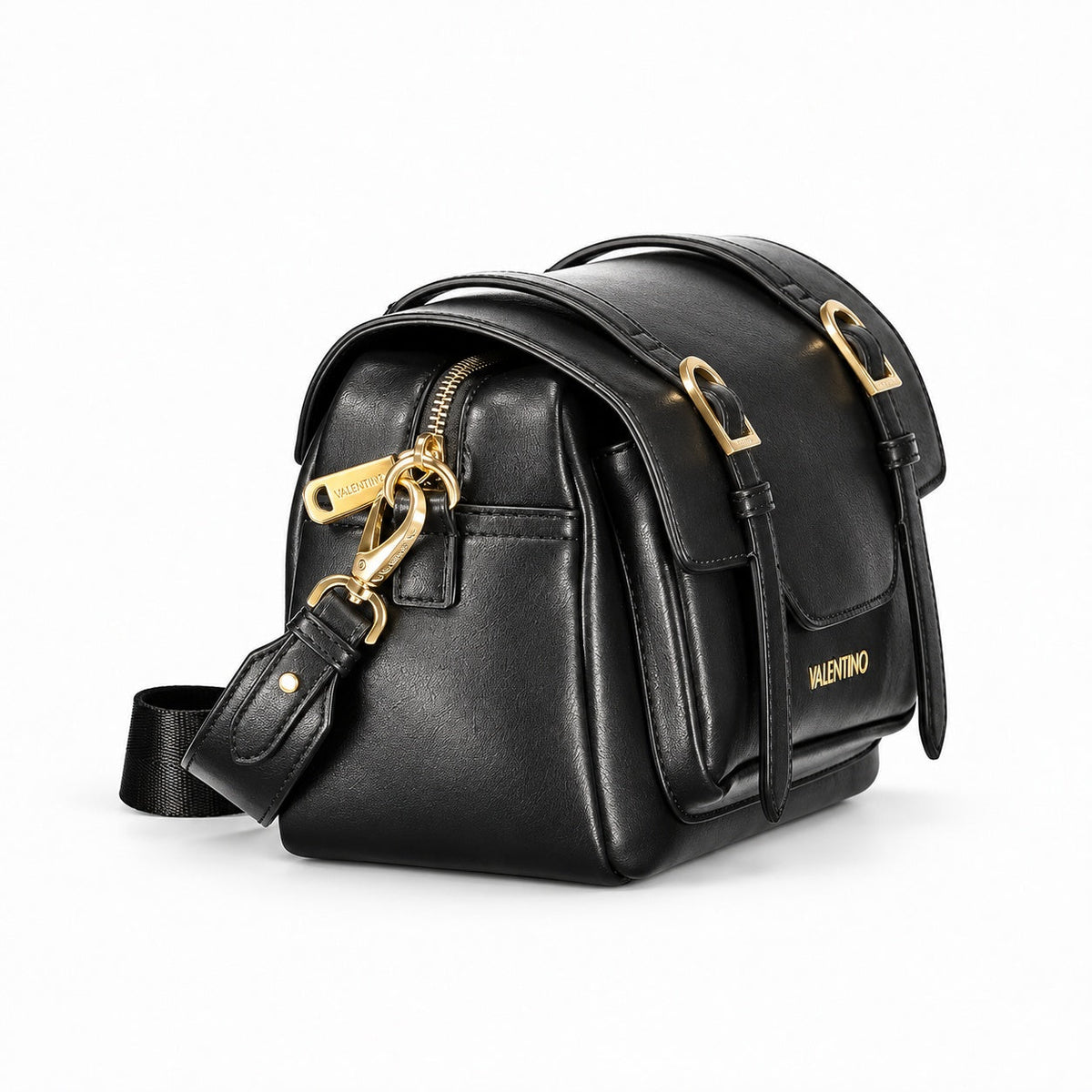 Women's handbag Mario Valentino Winnie Re VBS9E337 three-quarter view