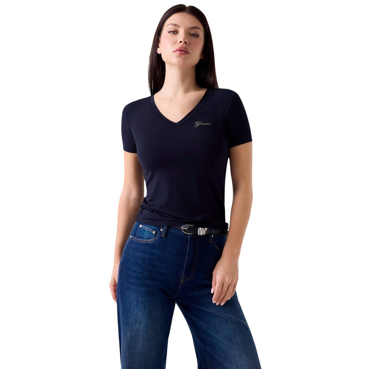 Дамска тениска Guess Women T-shirt W6YI13K3853 G7P1 Front View