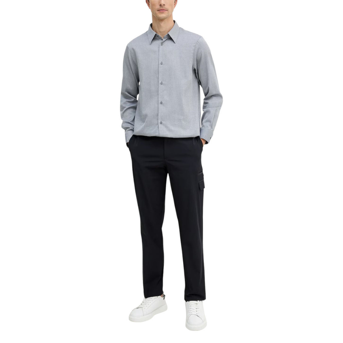 Мъжка риза Armani Exchange Men Shirt XM001869 AF18837 Front View