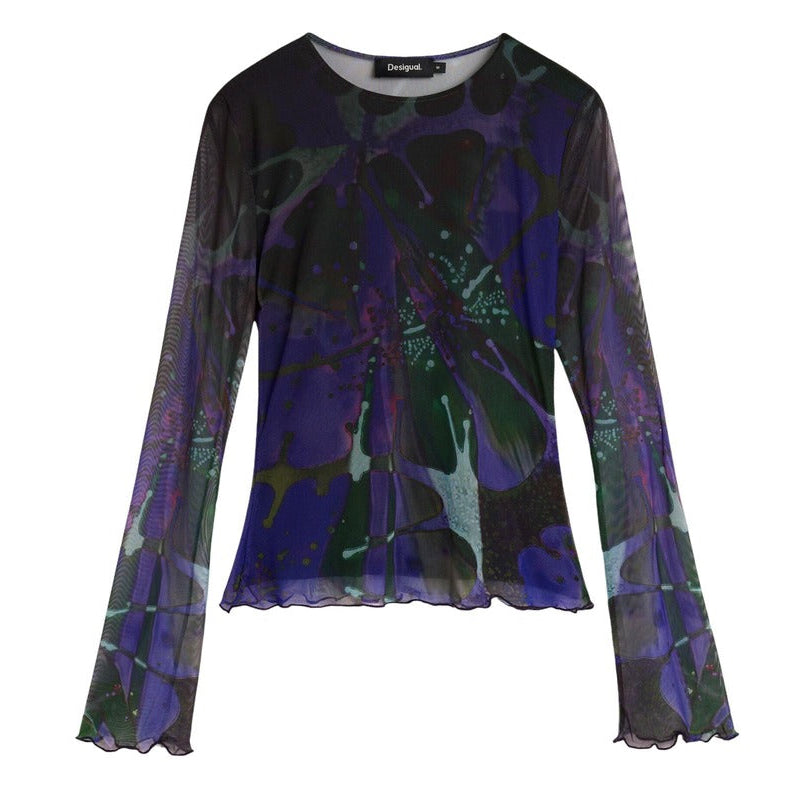 Дамска тениска Desigual women’s t-shirt 26WWTK02 5022 Too view