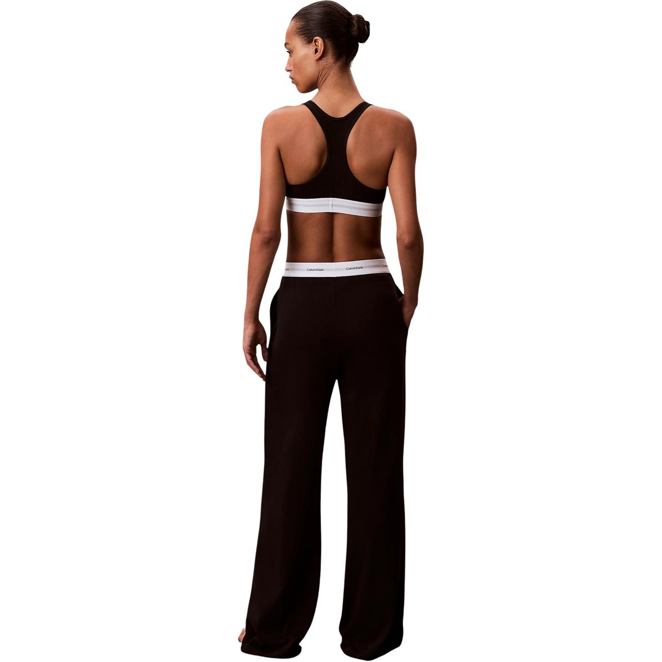 Дамско долнище Calvin Klein Women Loungewear Sweatpants QS7518 UB1 Back View