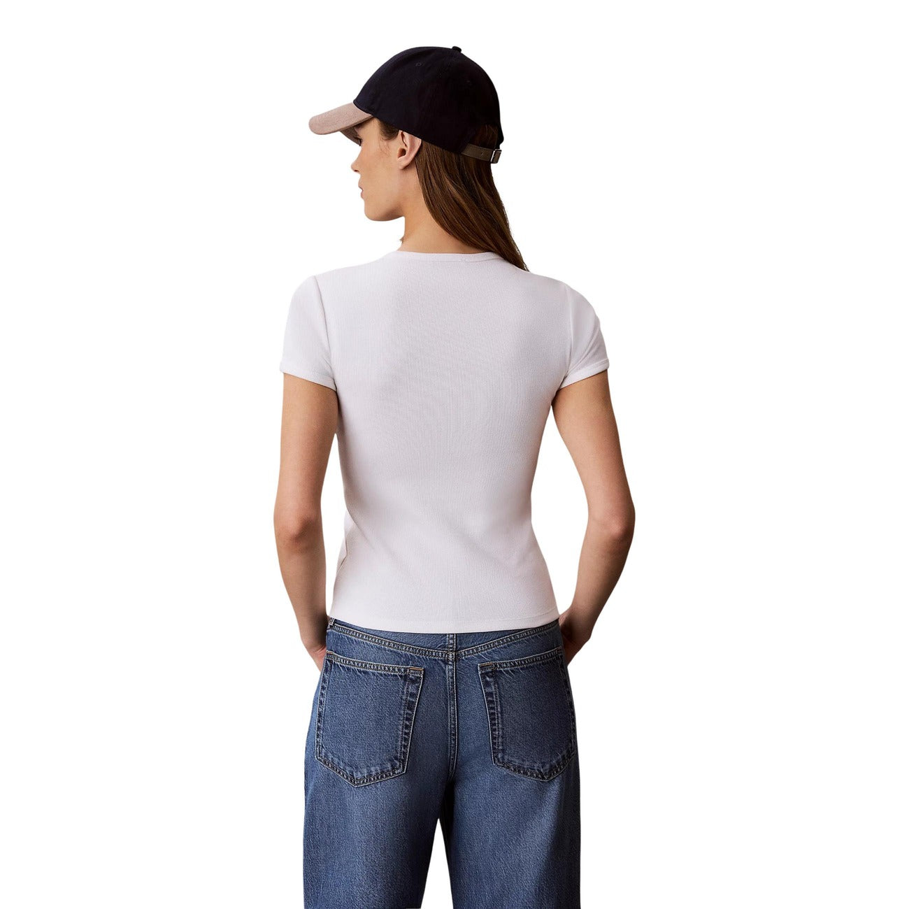 Дамска тениска Calvin Klein Jeans Women T-shirt LV047G816G YAF Back View