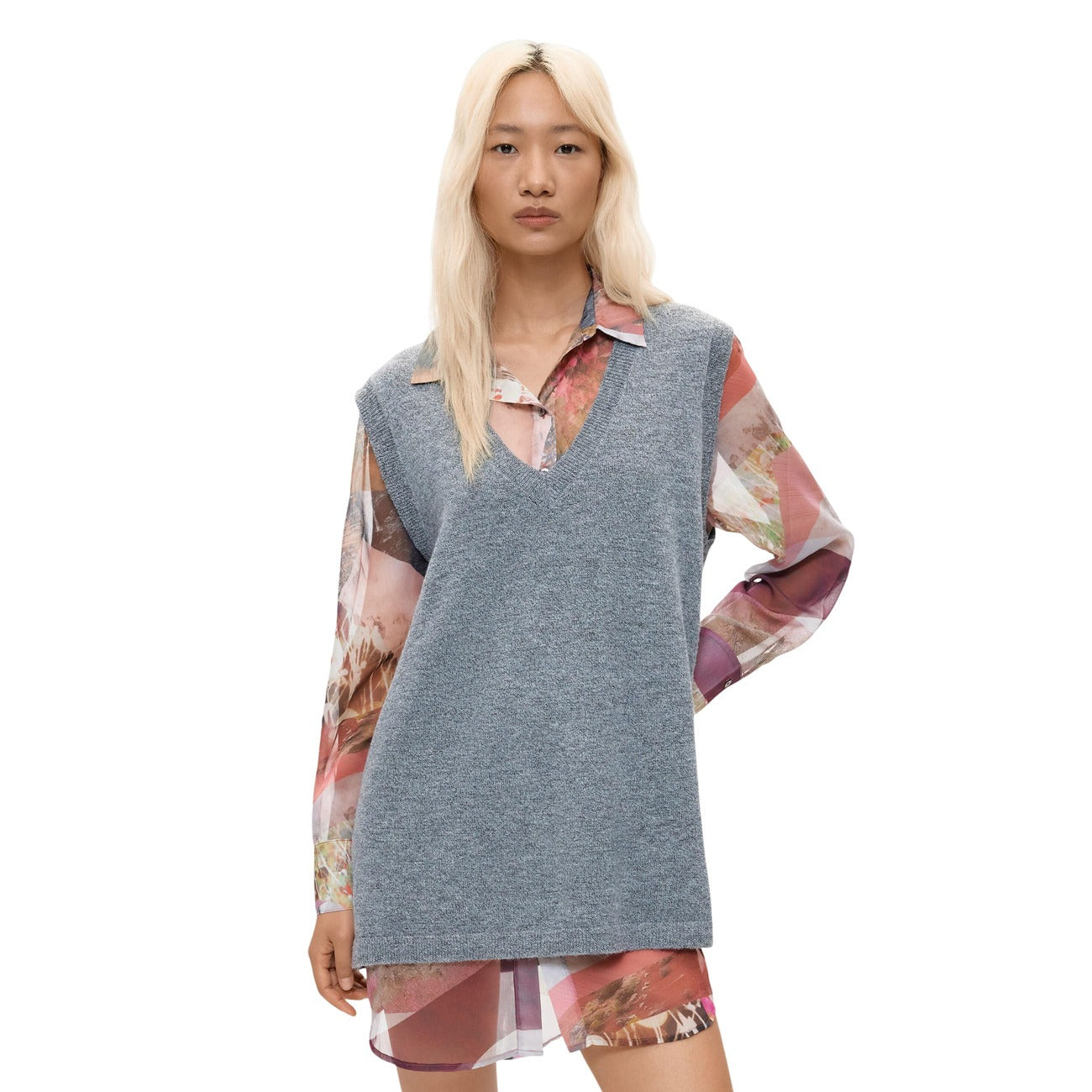 Дамска рокля Desigual Women Dress 26WWVW27 2058 Front View