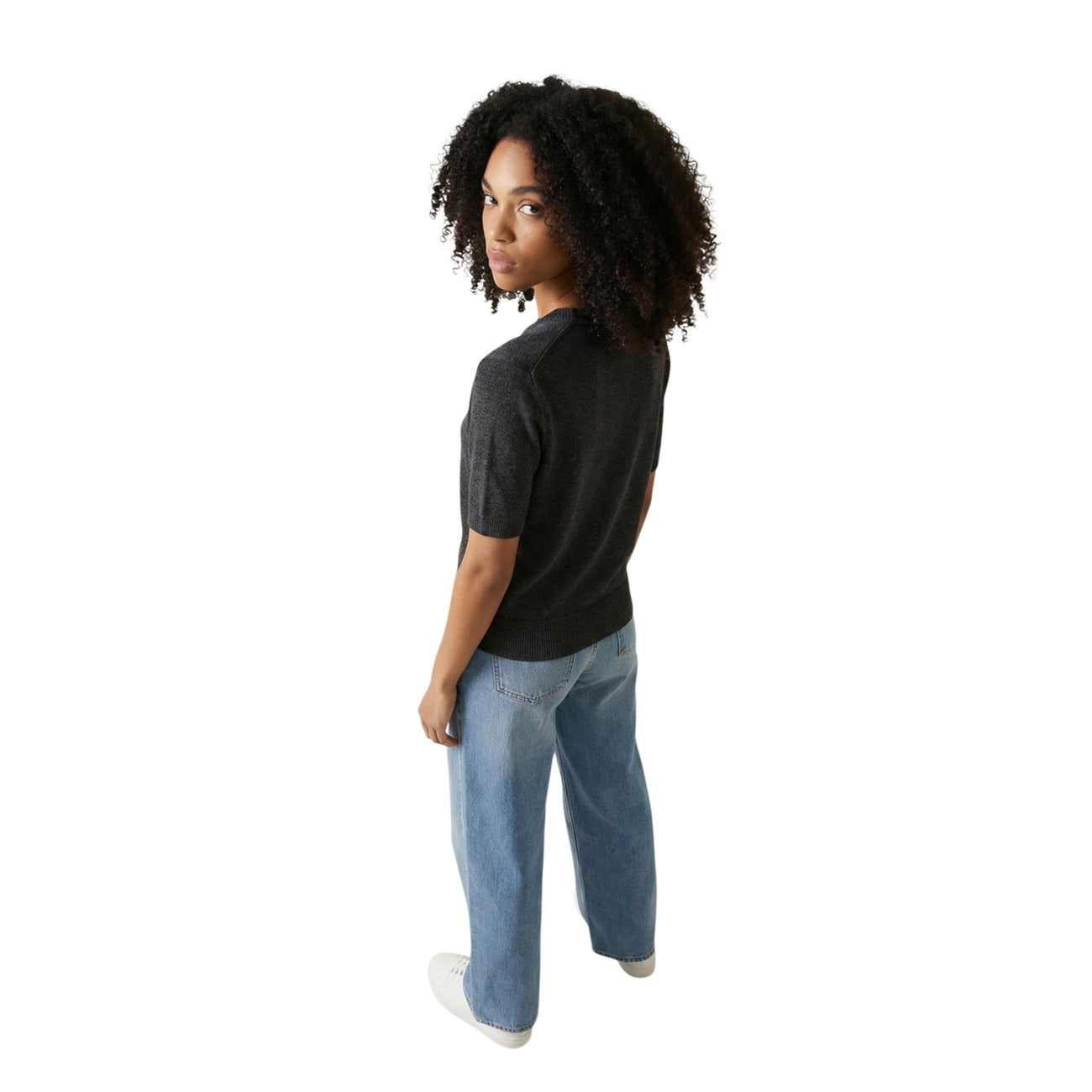 Дамски пуловер Calvin Klein Jeans Women Knitwear LV044E306G Back View