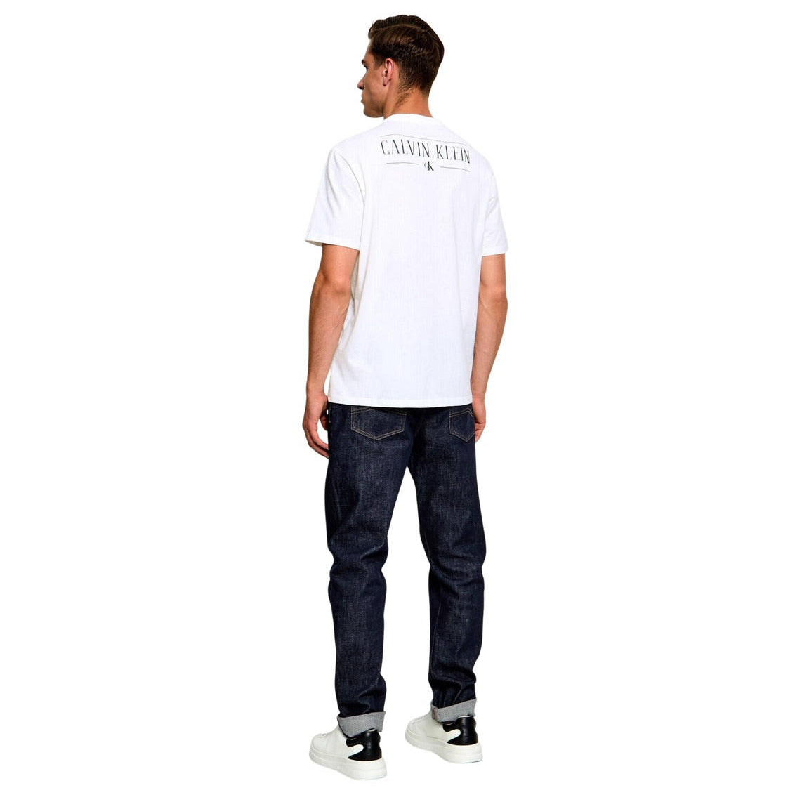 Мъжка тениска Calvin Klein Jeans Men T-shirt LV04RH815G YAF Back View
