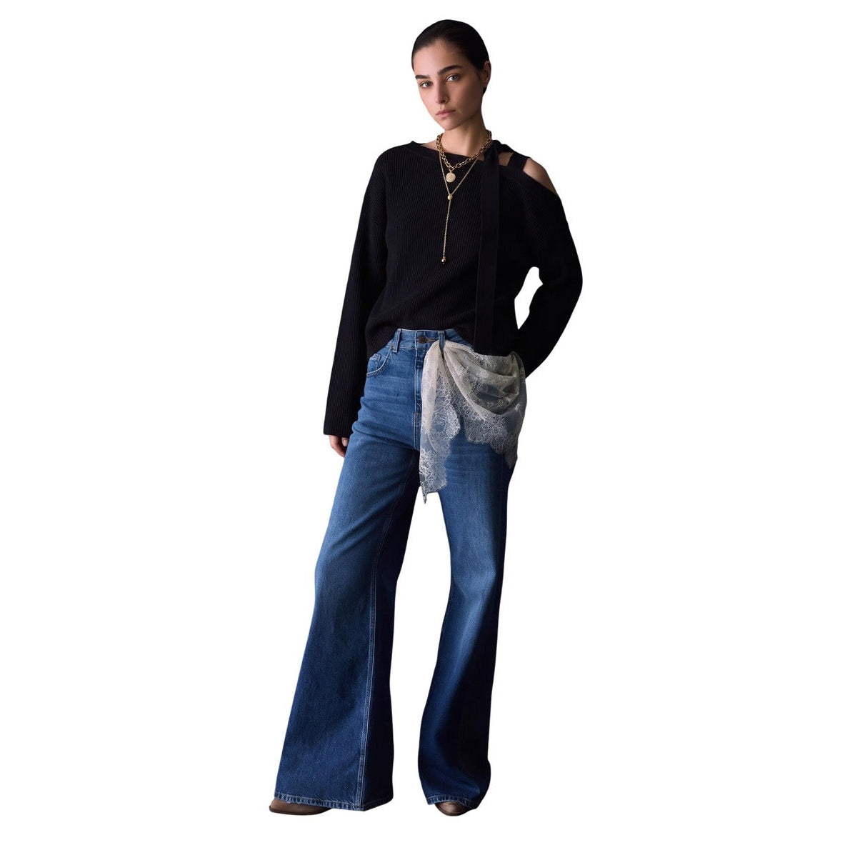 Дамски пуловер Liu Jo Women Sweater WF6396MS99E 22222 Front View