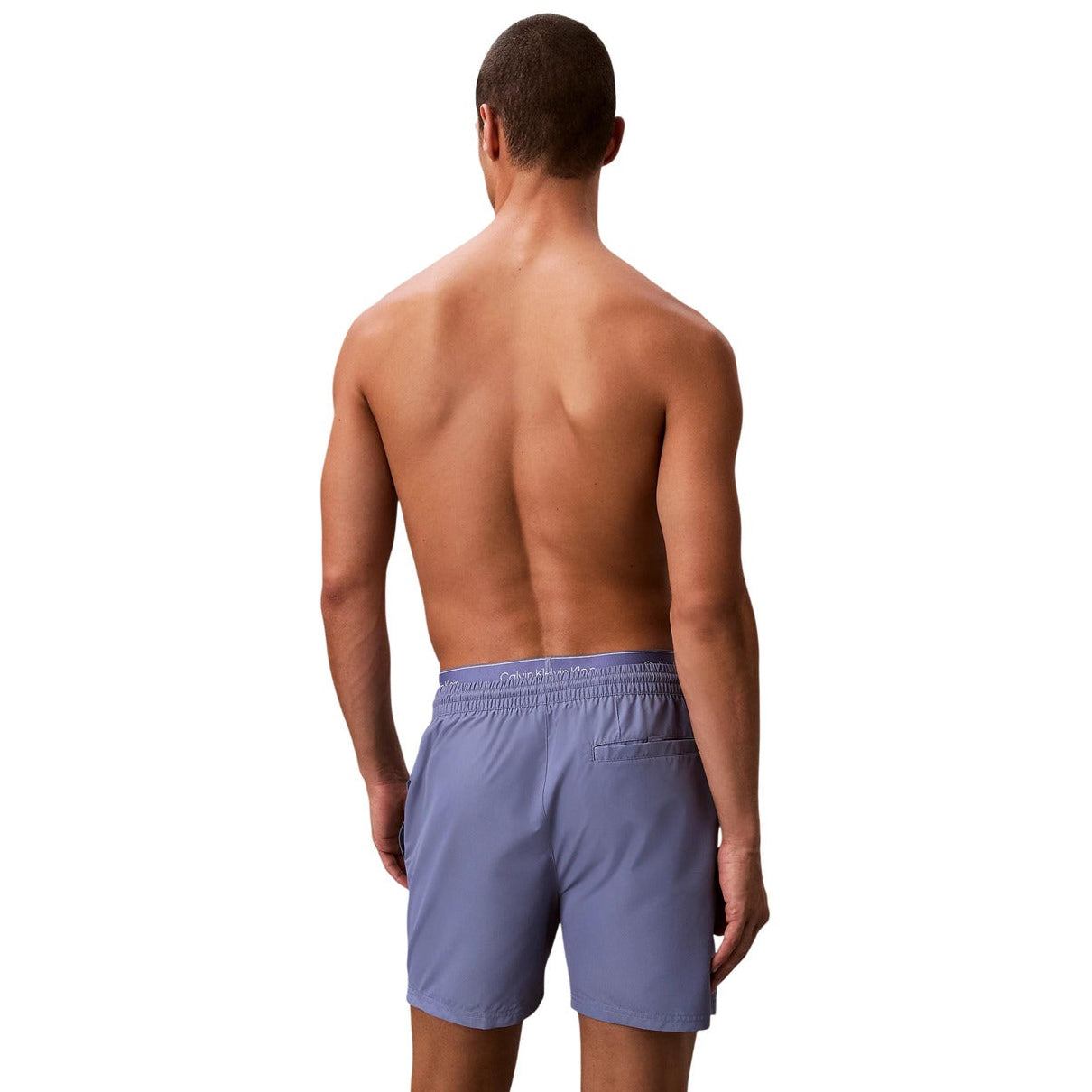Мъжки бански Calvin Klein Jeans Men Swimwear LV00N61023 44J Back View