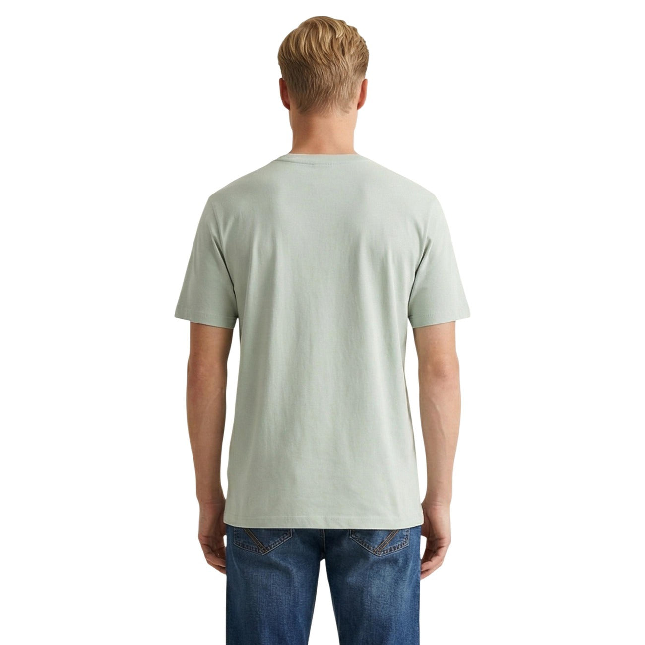 Мъжка тениска Calvin Klein Jeans Men T-shirt LV14RF808G Back View