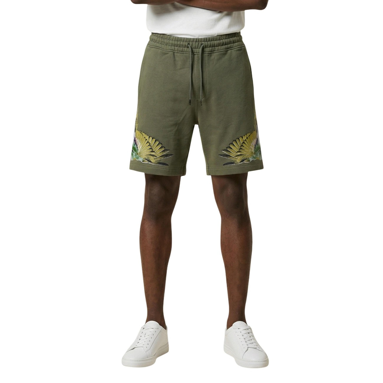 Мъжки къси панталони County Of Milan Marcelo Burlon S6CMMABE033 Front View