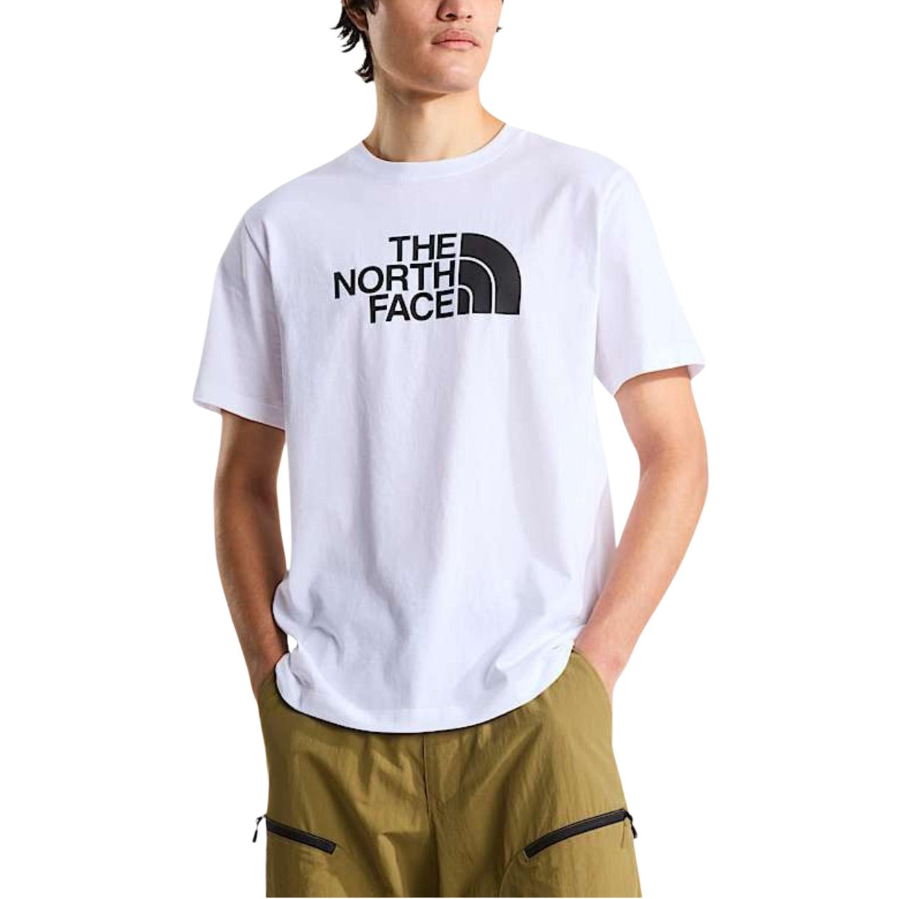Мъжка бяла тениска The North Face Men T-shirt NF0A8B6J Front View