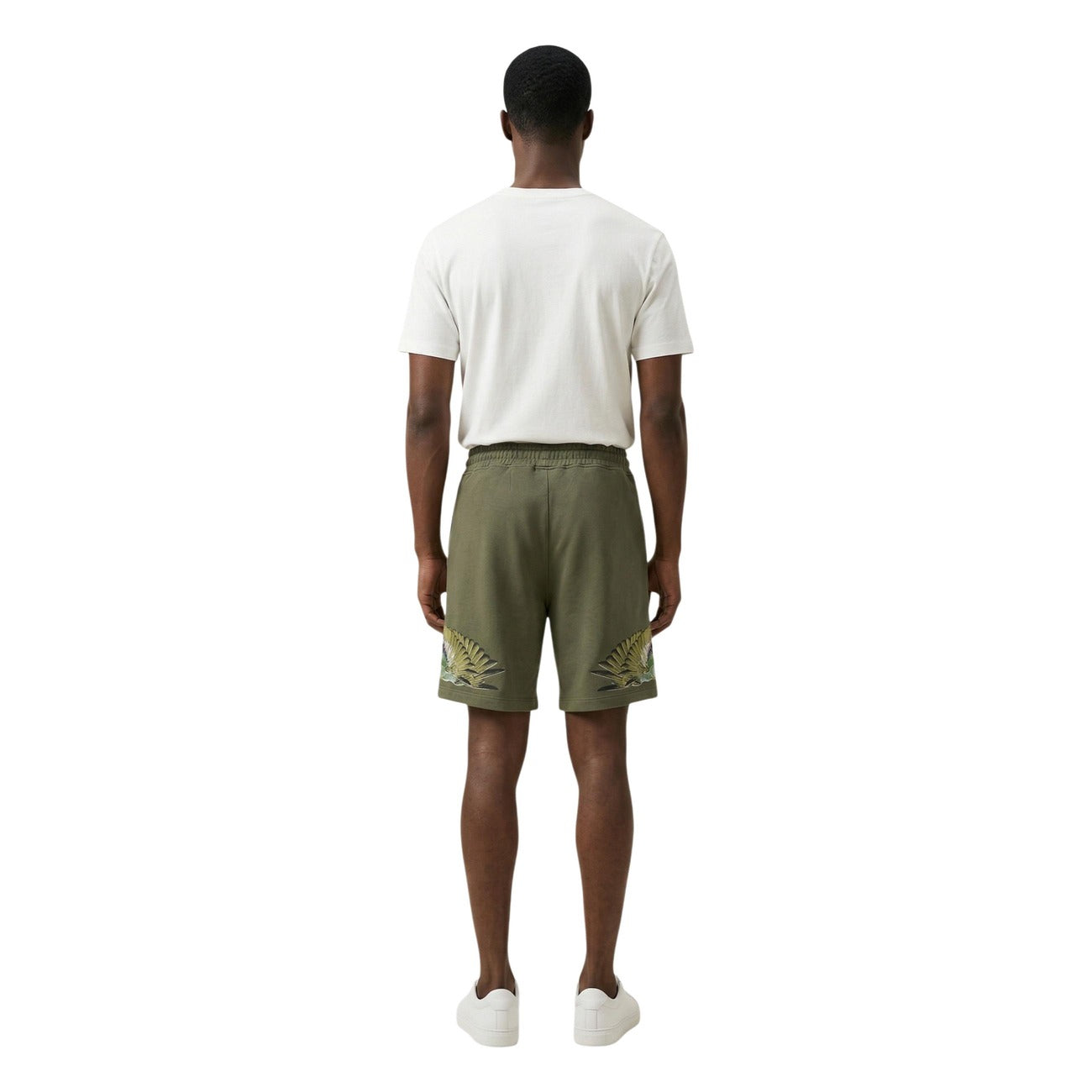 Мъжки къси панталони County Of Milan Marcelo Burlon S6CMMABE033 Back View
