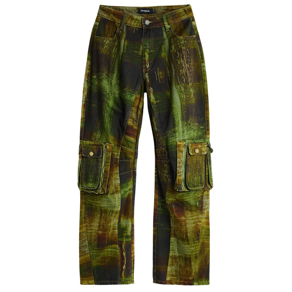Дамски панталони Desigual women’s trousers 26WWPW04 4086 Top view