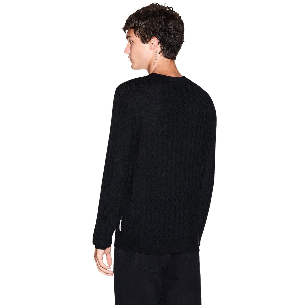 Мъжки пуловер Armani Exchange Men Sweater XM000878 AF11982 UC001 Back View