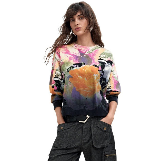 Дамски пуловер Desigual women’s sweater 26WWJF49 2000 Model view