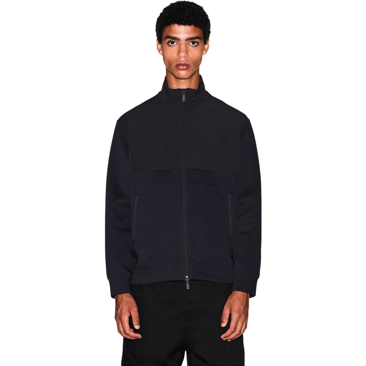 Мъжки суичър Armani Exchange Fleece Sweatshirt XM001564 AF10818 UC001 Front View
