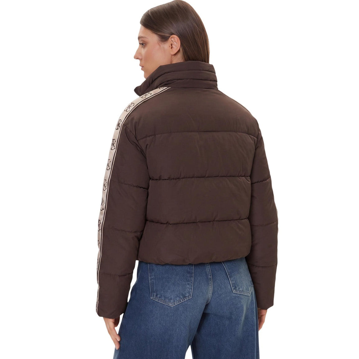 Дамско кафяво яке Guess Women Jacket V5BL11WGYC2 G1EA Back View