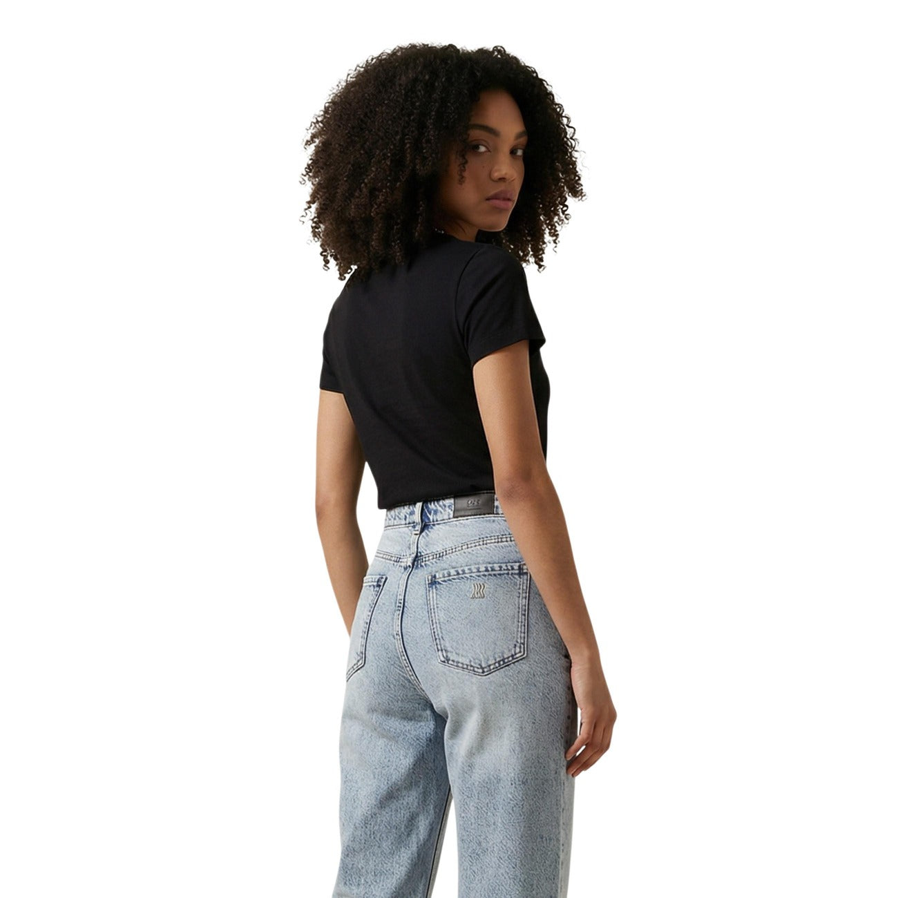 Дамска тениска EA7 Emporio Armani Women T-shirt 7W001093 AF10373 Back View