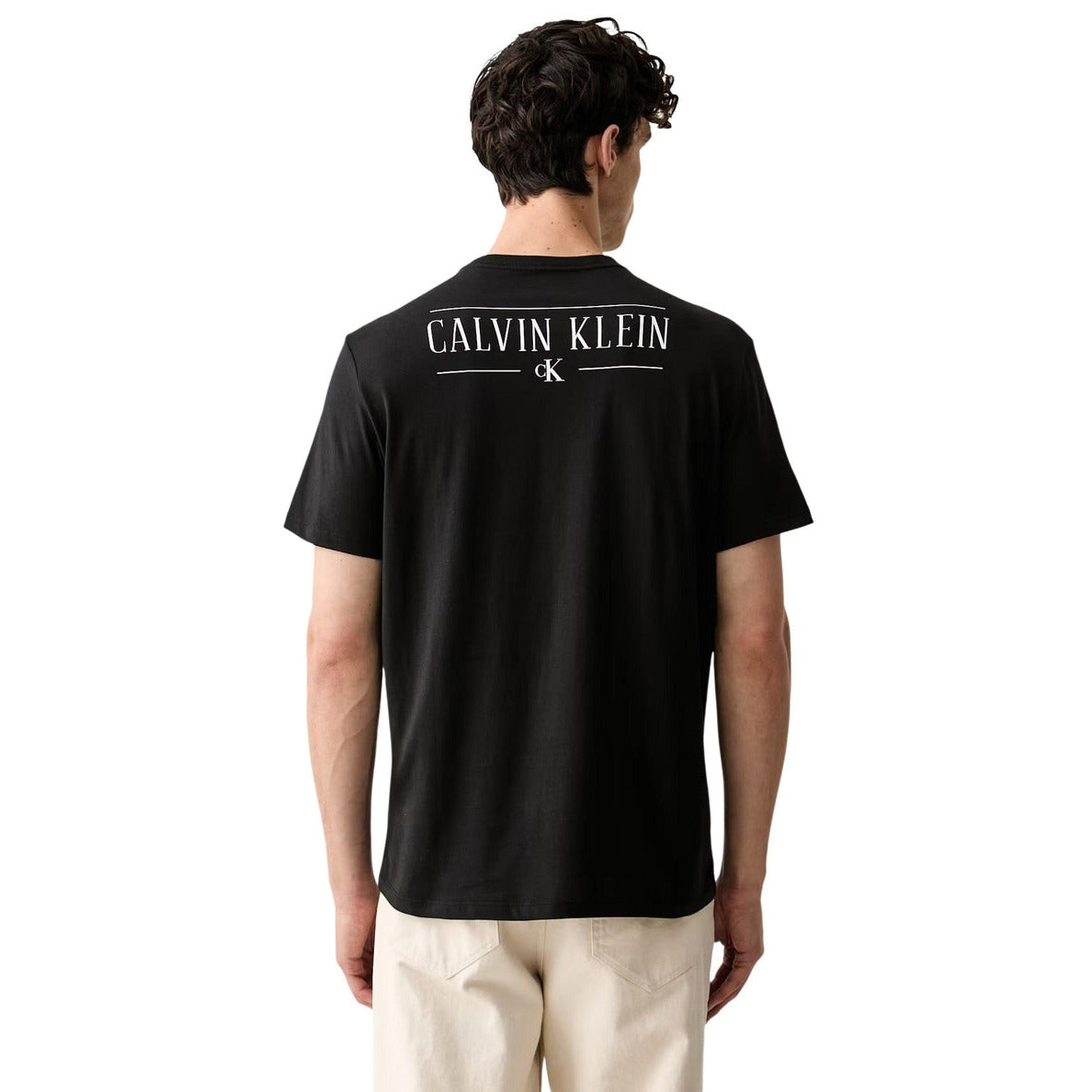 Мъжка тениска Calvin Klein Jeans Men T-shirt LV04RH815G UB1 Back View