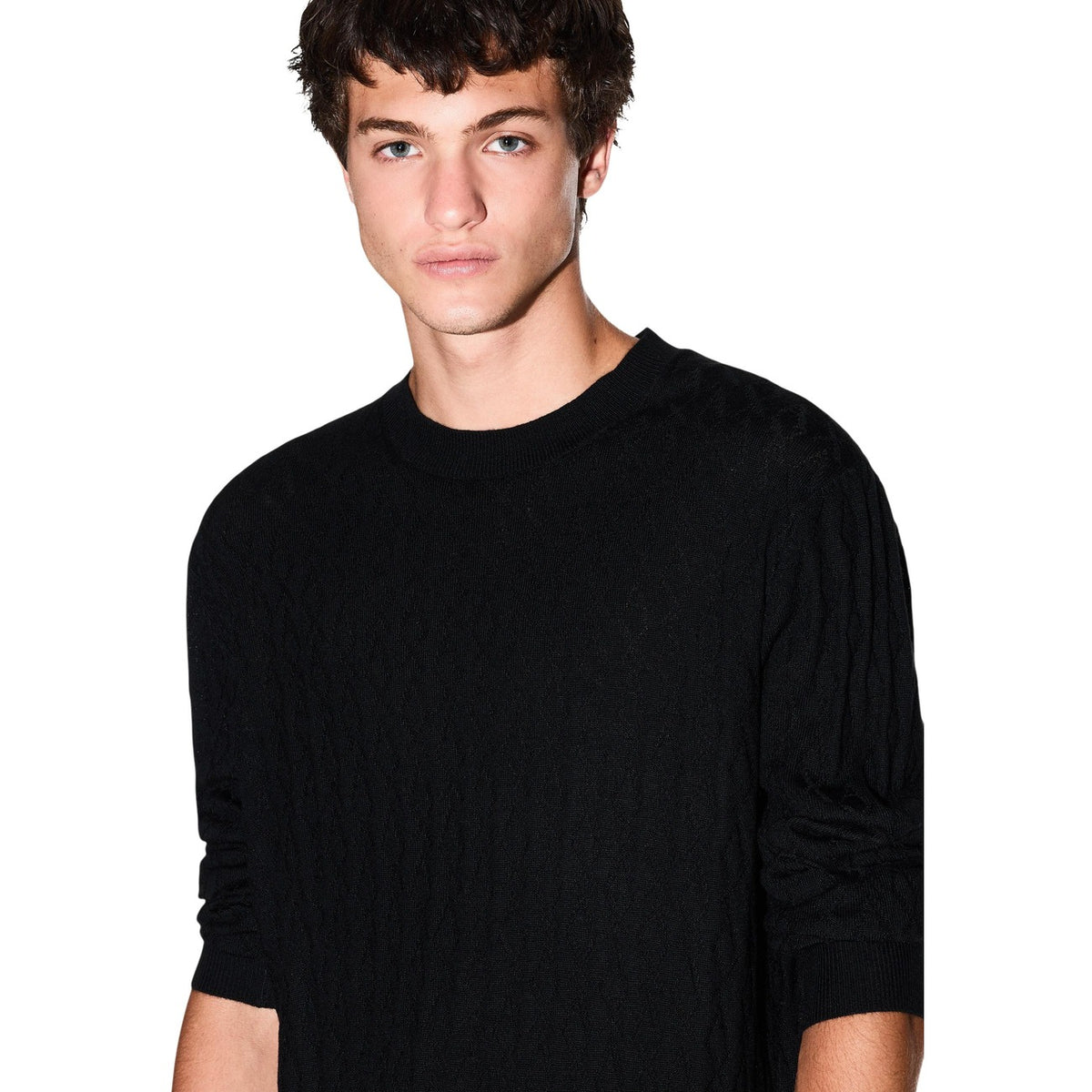 Мъжки пуловер Armani Exchange Men Sweater XM000878 AF11982 UC001 Close-Up