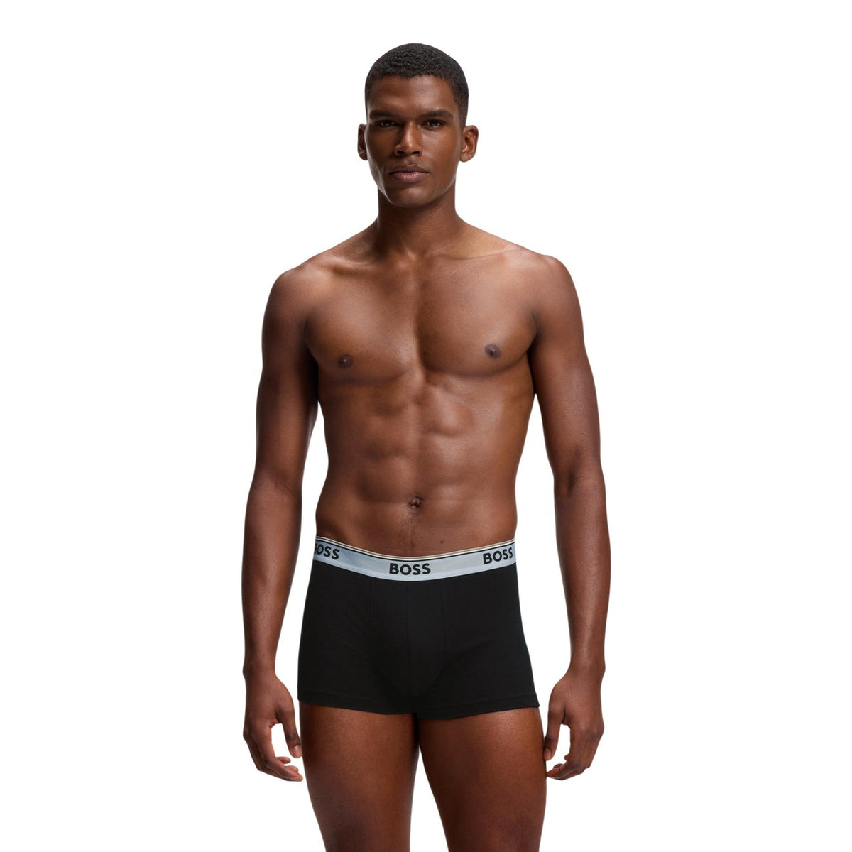 Мъжки боксерки Boss Men 3-pack Boxers 50554693 987 Front View