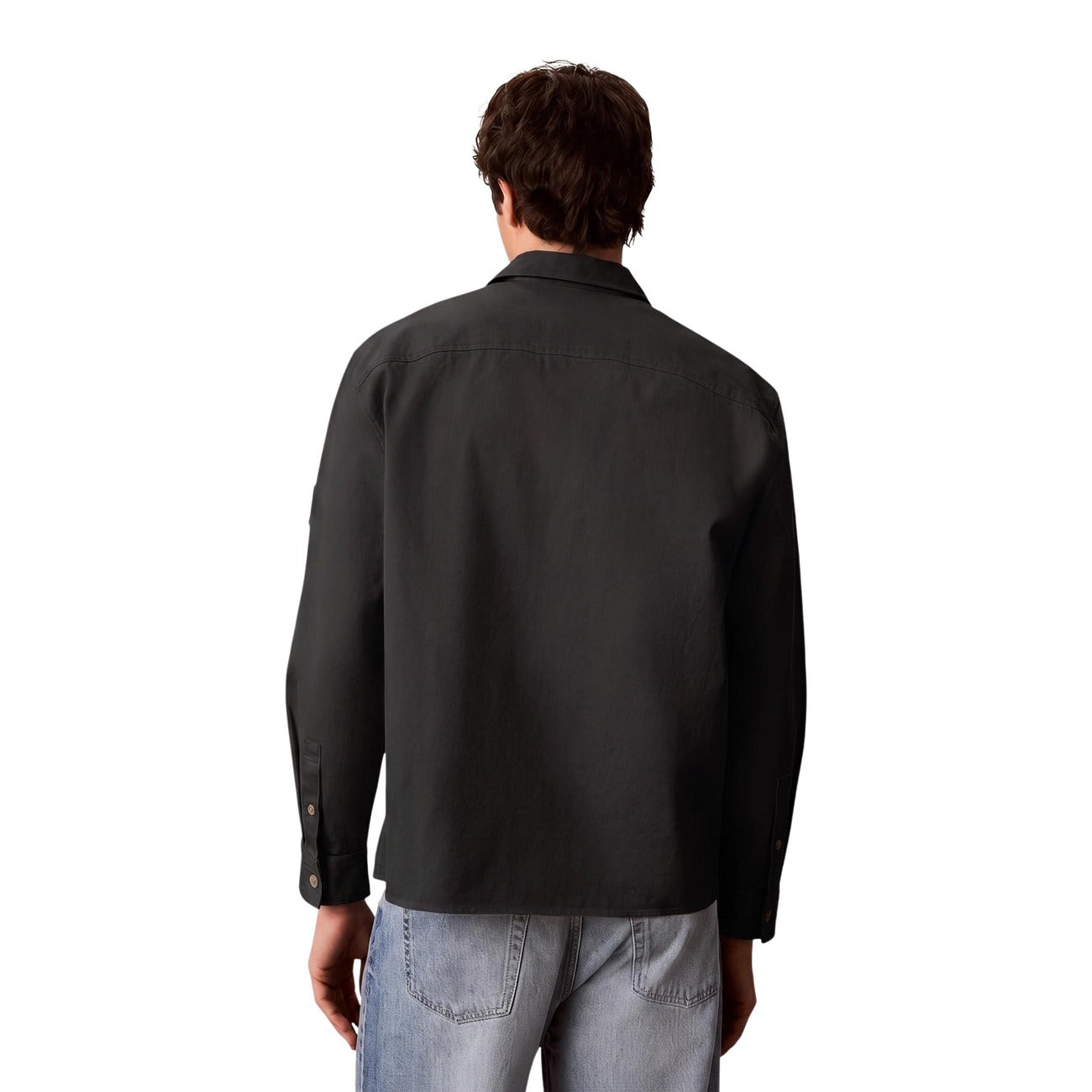 Мъжка риза Calvin Klein Jeans Men Shirt LV04RG121G UB1 Back View